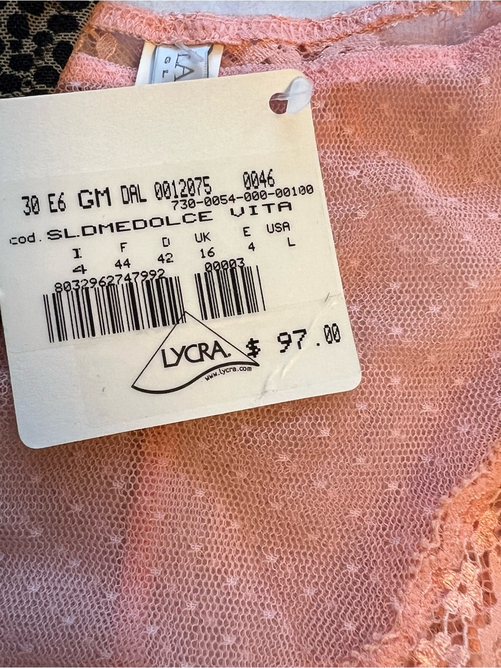La Perla Women’s Lace & Mesh bikinis, and thongs - 4 pair NEW X small 27/28in - Picture 7 of 16